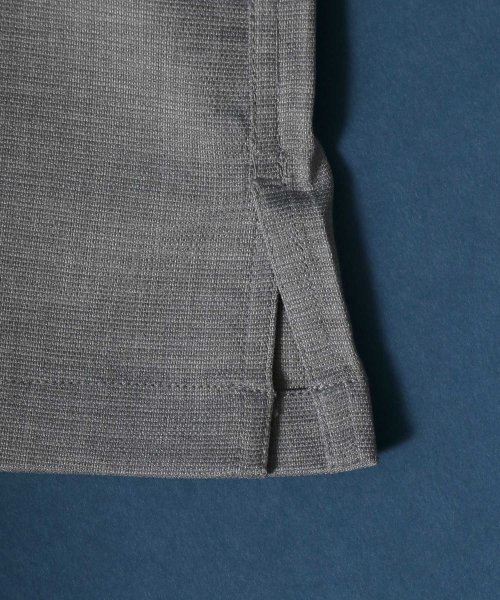 ANPAS(ANPAS)/【ANPAS】Linen Like Shirt Jacket SET－UP/麻風シャツジャケット＆ワイドテーパードパンツ セットアップ メンズ/img20