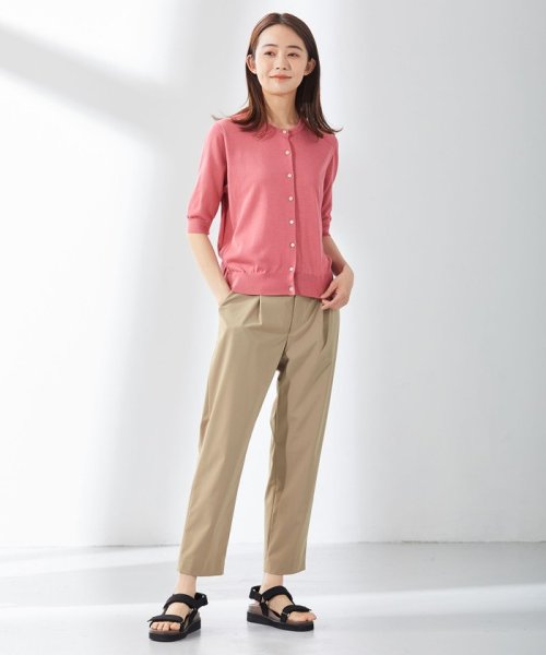 J.PRESS LADIES（LARGE SIZE）(J．プレス　レディス（大きいサイズ）)/【洗える・抗菌防臭】コットンアセテート カーディガン/img02