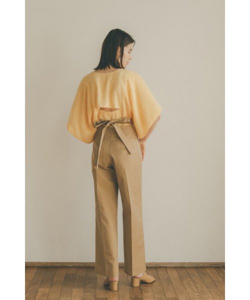 CLANE(クラネ)/BACK RIBBON PANTS/img03