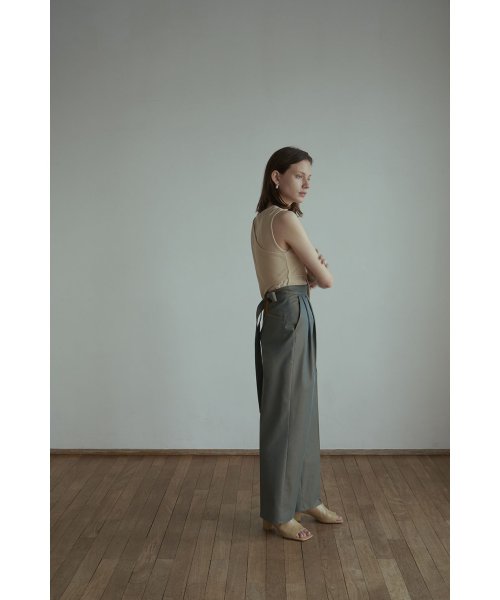 CLANE(クラネ)/BACK RIBBON PANTS/img07