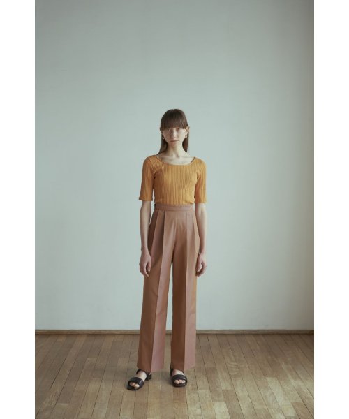 CLANE(クラネ)/BACK RIBBON PANTS/img12