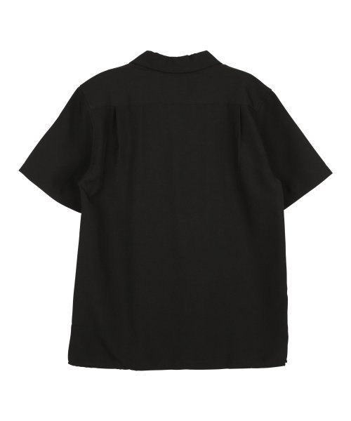 JIGGYS SHOP(ジギーズショップ)/ポリトロオープンカラーシャツ / 半袖シャツ メンズ カジュアルシャツ 5分袖 オープンカラー シャツ トップス/img09