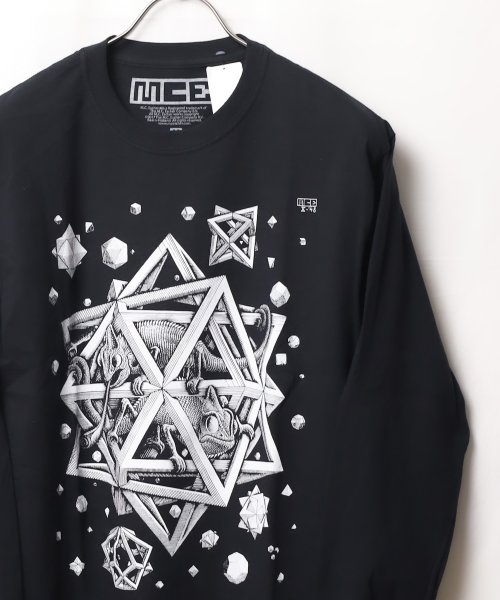 ar/mg(エーアールエムジー)/【W】【it】【UT13】【GILDAN】【LS2031】M.C.ESCHER L/S TEE/img01