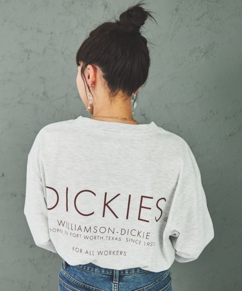 coen(coen)/Dickies(ディッキーズ)100th別注バックプリントロングスリーブTシャツ/img14
