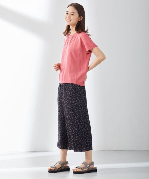 J.PRESS LADIES（LARGE SIZE）(J．プレス　レディス（大きいサイズ）)/【洗える・抗菌防臭】コットンアセテート ドルマン ニット/img02