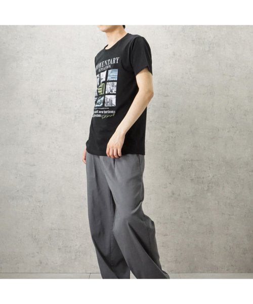 MAC HOUSE(men)(マックハウス（メンズ）)/T－GRAPHICS ティーグラフィックス フォトプリント半袖Tシャツ EJ223－MC304/img05