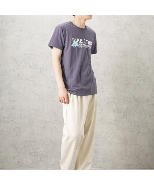 MAC HOUSE(men)(マックハウス（メンズ）)/T－GRAPHICS ティーグラフィックス アウトドアプリント半袖Tシャツ EJ223－MC305/img06