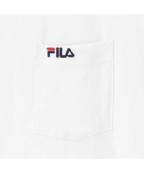 MAC HOUSE(men)(マックハウス（メンズ）)/FILA フィラ 胸ポケット付きワンポイント刺繍Tシャツ FH7860－EC/img06