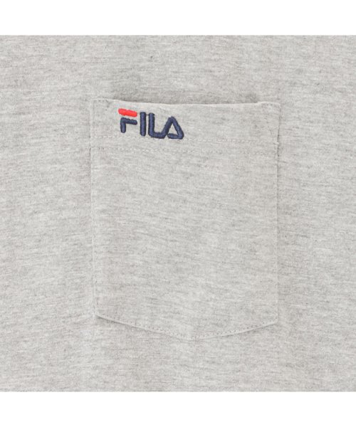 MAC HOUSE(men)(マックハウス（メンズ）)/FILA フィラ 胸ポケット付きワンポイント刺繍Tシャツ FH7860－EC/img07
