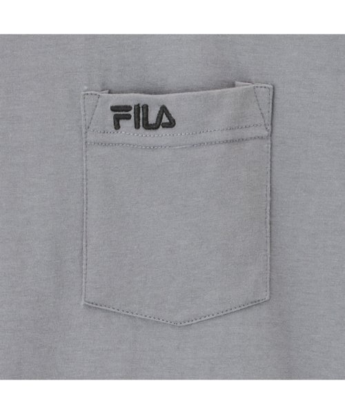 MAC HOUSE(men)(マックハウス（メンズ）)/FILA フィラ 胸ポケット付きワンポイント刺繍Tシャツ FH7860－EC/img08