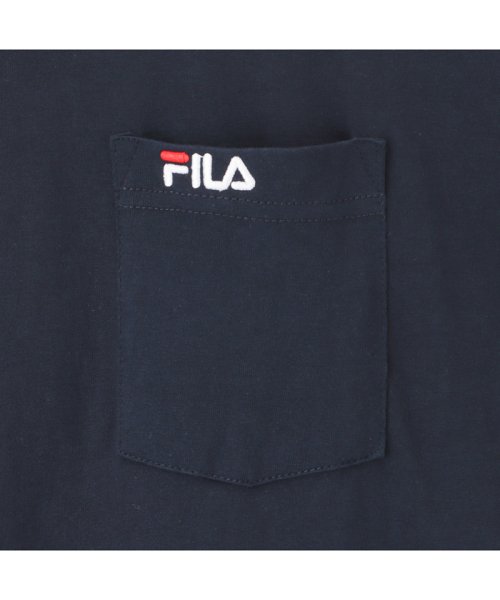 MAC HOUSE(men)(マックハウス（メンズ）)/FILA フィラ 胸ポケット付きワンポイント刺繍Tシャツ FH7860－EC/img10
