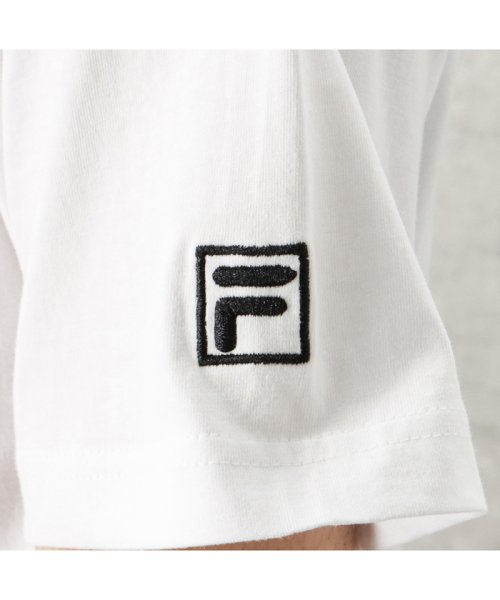 MAC HOUSE(men)(マックハウス（メンズ）)/FILA フィラ 筆記体ロゴ刺繍Tシャツ FH8007－EC/img07