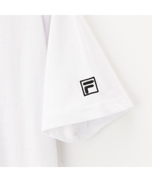 MAC HOUSE(men)(マックハウス（メンズ）)/FILA フィラ 筆記体ロゴ刺繍Tシャツ FH8007－EC/img08