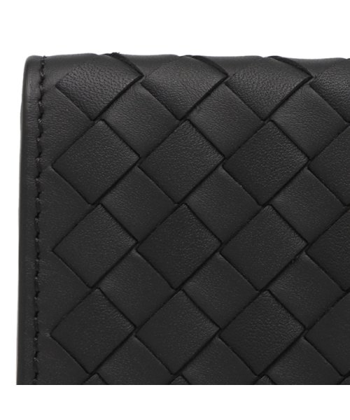 ボッテガヴェネタ カードケース 名刺入れ イントレチャート ブラック メンズ Bottega Veneta V4651 1000 ボッテガ ヴェネタ Bottega Veneta Magaseek