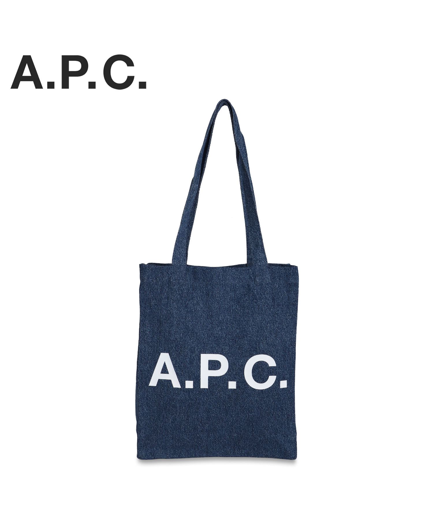 A.P.C. アーペーセー トートバッグ メンズ レディース デニム TOTE LOU ブルー COETK M61442