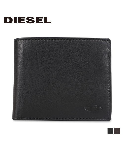ディーゼル DIESEL 財布 二つ折り メンズ レディース 本革 HISSU 