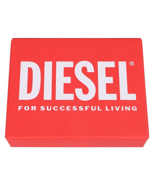 DIESEL(ディーゼル)/ディーゼル DIESEL 財布 二つ折り メンズ レディース 本革 HISSU HIRESH S WALLET ブラック ブラウン 黒 X08424－P0685/img09