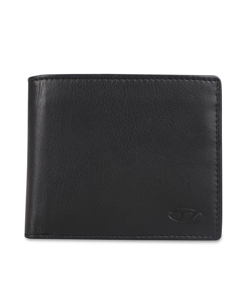 DIESEL(ディーゼル)/ディーゼル DIESEL 財布 二つ折り メンズ レディース 本革 HISSU HIRESH S WALLET ブラック ブラウン 黒 X08424－P0685/img10