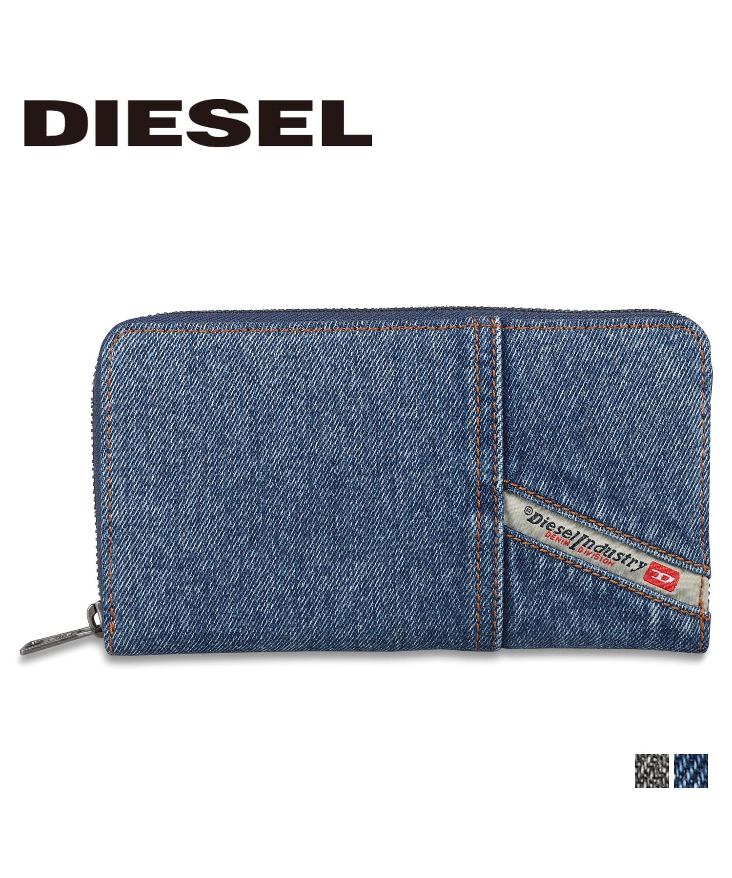 セール】ディーゼル DIESEL 財布 長財布 メンズ レディース ラウンド