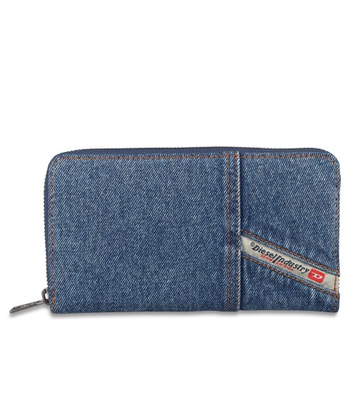 セール ディーゼル Diesel 財布 長財布 メンズ レディース ラウンドファスナー Davys 24 Zip Wallet ブラック インディゴ ブルー 黒 X08 ディーゼル Diesel Magaseek
