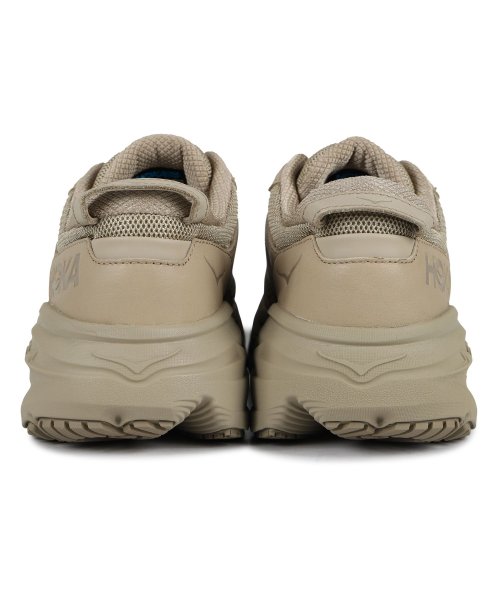 HOKA ONE ONE ホカオネオネ ボンダイ エル スニーカー メンズ BONDI L ベージュ 1110538 ONE HOKA ボンダイ BONDI ホカオネオネ エル