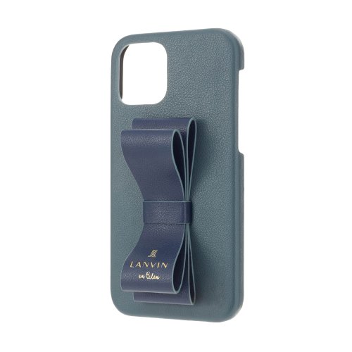 LANVIN en Bleu(Smartphone case)(ランバンオンブルー（スマホケース）)/LANVIN en Bleu － Slim Wrap Case Stand & Ring Ribbon 2－Tone for iPhone 13 [ Navy//img02