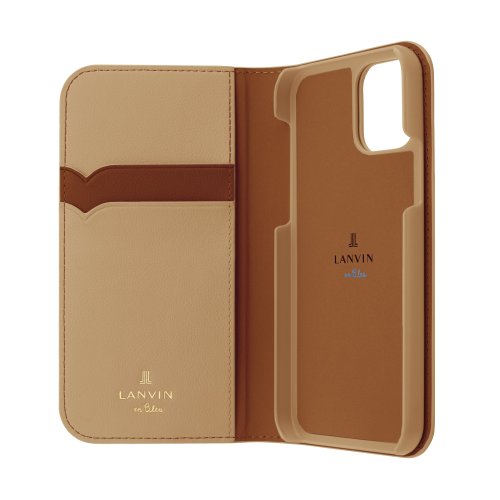 LANVIN en Bleu(Smartphone case)(ランバンオンブルー（スマホケース）)/LANVIN en Bleu － Folio Case Stand & Ring Ribbon 2－Tone for iPhone 13 [ Retro Red/img02