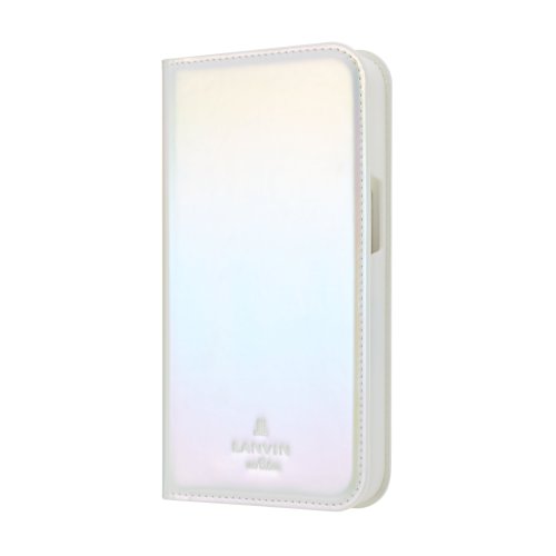 LANVIN en Bleu(Smartphone case)(ランバンオンブルー（スマホケース）)/LANVIN en Bleu － Folio Case Stand & Ring Ribbon for iPhone 13 Pro [ Aurora ]/img01