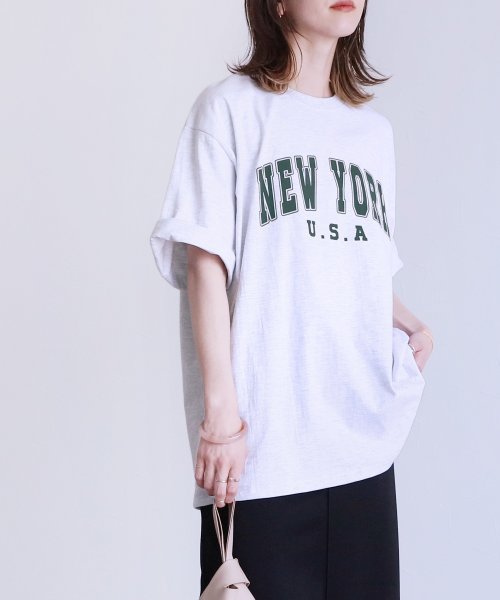 reca(レカ)/ビッグシルエットロゴTシャツ(220523)/img10