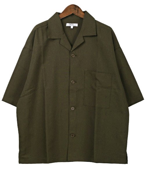 LUXSTYLE(ラグスタイル)/速乾ビッグオープンカラー半袖シャツ/オープンカラーシャツ メンズ 半袖 ビッグシルエット/img08