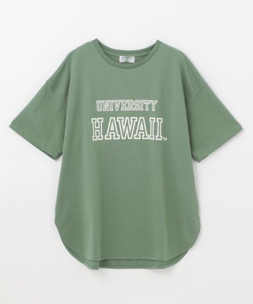 anyFAM(anyFAM)/【接触冷感・UVケア】TCオーガビッツカレッジロゴ Tシャツ/img10