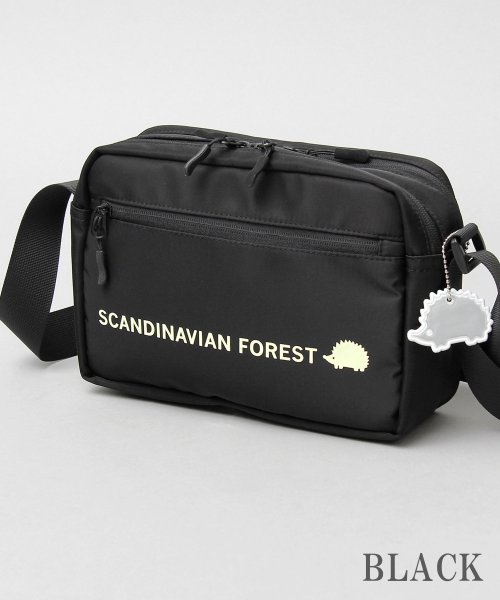 SCANDINAVIAN FOREST(スカンジナビアンフォレスト)/スカンジナビアンフォレスト 撥水加工 ナイロン ミニショルダーバッグ リバーシブル ハリネズミ アウトドア 旅行 普段使い 横型 スクエア型/img16