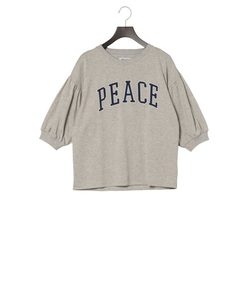 MEKKE(メッケ)/PEACE プリントTシャツ（低身長向け）/img10