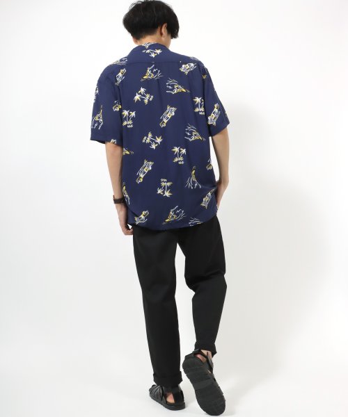MARUKAWA(大きいサイズのマルカワ)/大きいサイズ [2L 3L 4L 5L] レーヨン アロハシャツ オープンカラーシャツ 開襟シャツ メンズ カジュアル 夏/img20