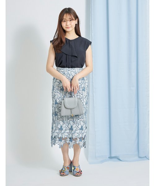 tocco closet(トッコクローゼット)/ラッフル×ピンタック２ＷＡＹブラウス/img19