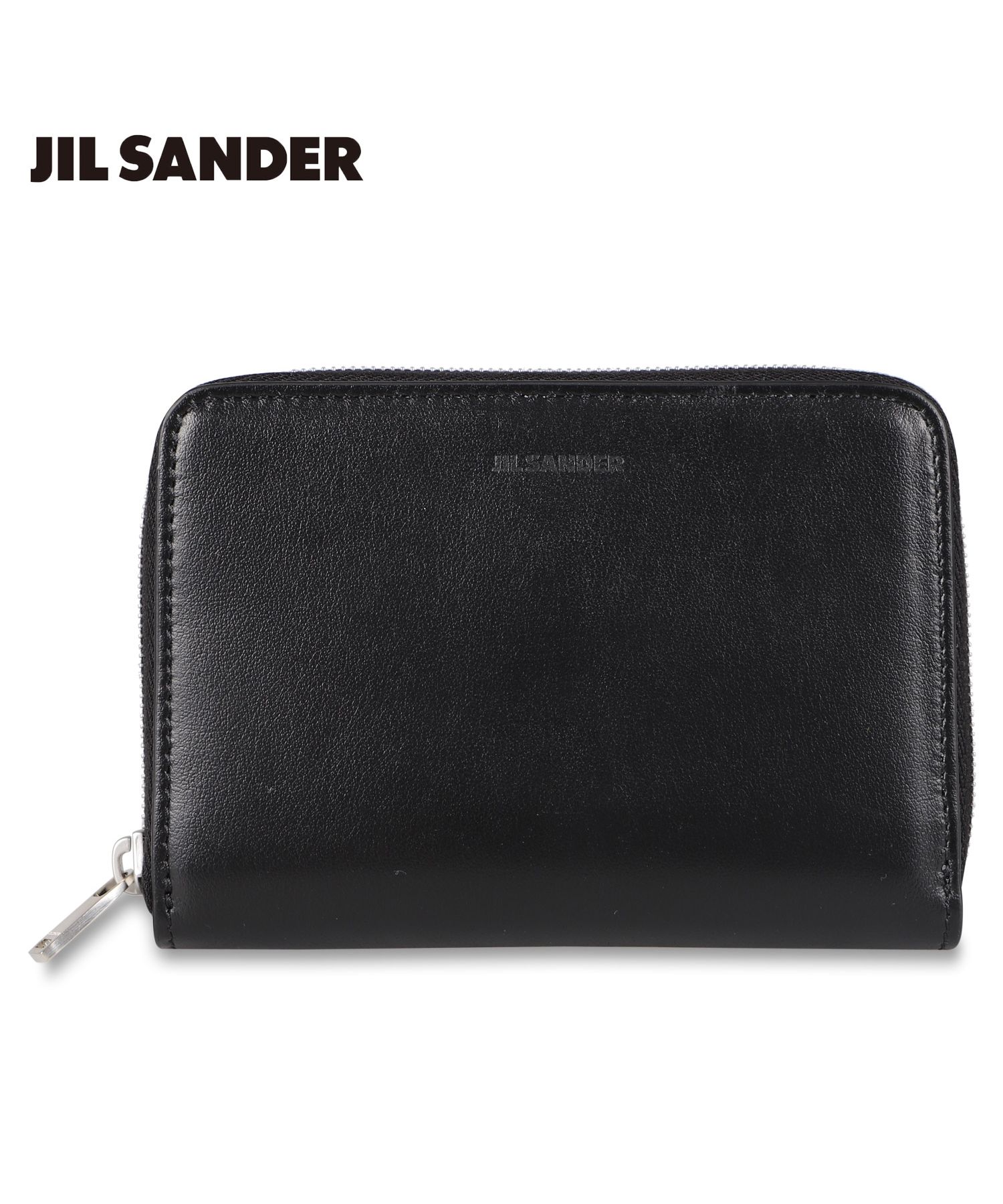 セール】ジルサンダー JIL SANDER 財布 二つ折り ポケット ジップ