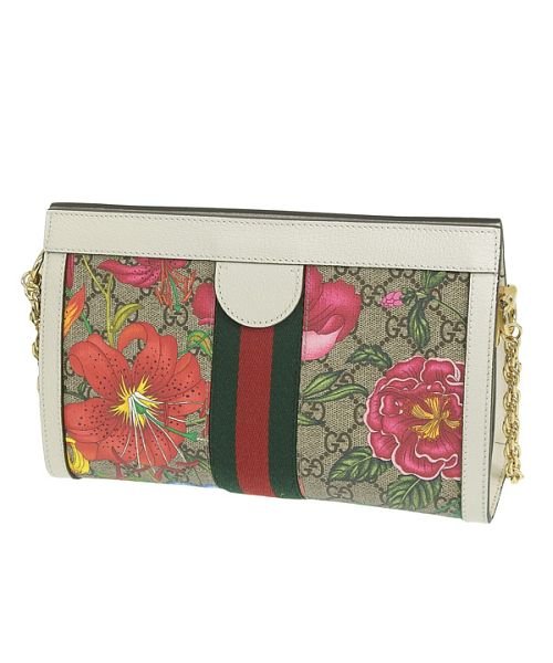 GUCCI(グッチ)/GUCCI グッチ OPHIDIA FLORAL GG CHAIN BAG ショルダーバッグ/img04