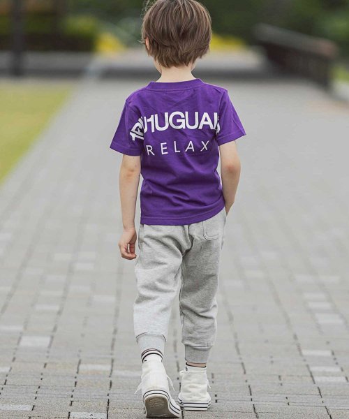 1PIU1UGUALE3 RELAX(1PIU1UGUALE3 RELAX)/1PIU1UGUALE3 RELAX(ウノピゥウノウグァーレトレ)Kids & Junior バックロゴプリントTシャツ/img15