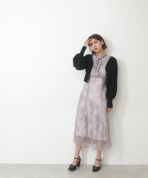 JILL by JILL STUART(ジル バイ ジル スチュアート)/◇シルク混Vネックカーディガン/img03