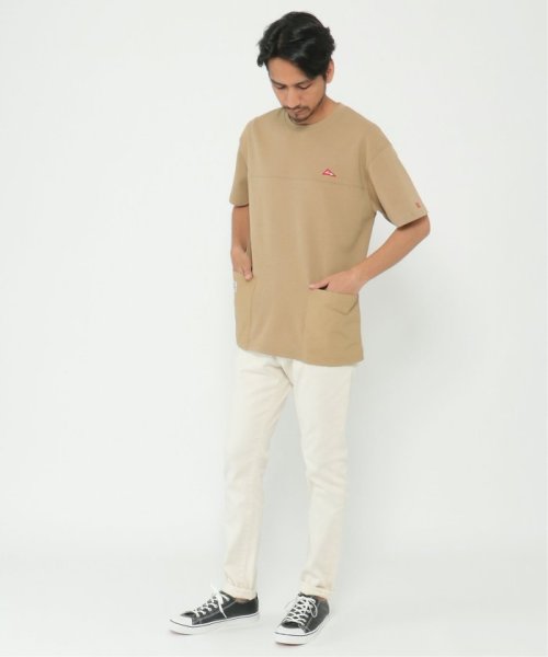 ikka(イッカ)/URBAN NATURE LIFE アーバンネイチャーライフ ダブルポケットTシャツ/img01