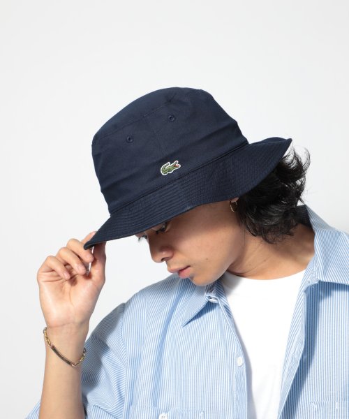 LACOSTE(ラコステ)/【LACOSTE / ラコステ】 ラコステ リバーシブル サファリハット バケットハット ゴルフ 帽子 L3481/img07