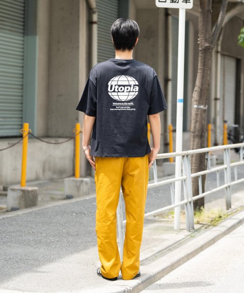 Rocky Monroe(ロッキーモンロー)/Tシャツ 半袖 カットソー 白T メンズ レディース バックプリント オーバルロゴ ヘビーウェイト 米綿 USAコットン ビッグシルエット オーバーサイズ ゆっ/img62