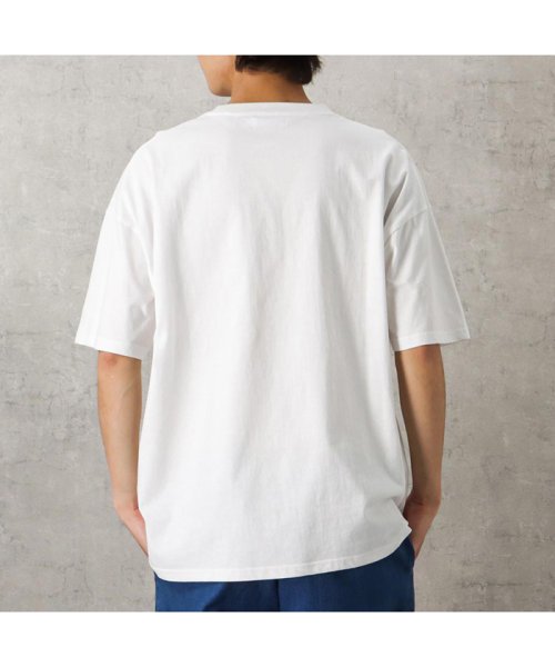 MAC HOUSE(men)(マックハウス（メンズ）)/ワンポイントマタギ刺繍Tシャツ Q22－150B21T/img03