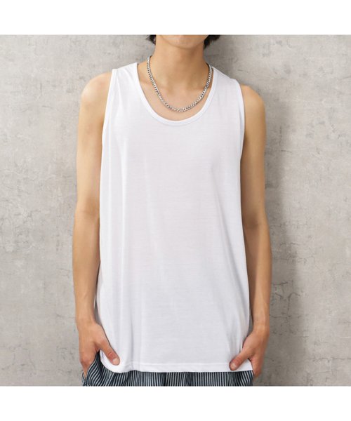 MAC HOUSE(men)(マックハウス（メンズ）)/カレッジプリントTシャツアンサンブル アクセサリー付き Q22－161B21G/img10