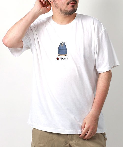 MARUKAWA(大きいサイズのマルカワ)/【OUTDOOR PRODUCTS】アウトドアプロダクツ 大きいサイズ 半袖 リュック 刺繍 Tシャツ/img13