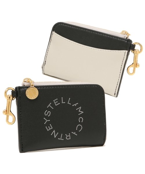 Stella McCartney(ステラマッカートニー)/ステラマッカートニー カードケース キーリング フラグメントケース ブラック レディース STELLA McCARTNEY 7P0007 W8856 1000/img01