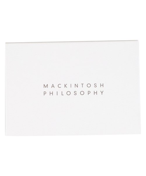 MACKINTOSH PHILOSOPHY(マッキントッシュ フィロソフィー)/マッキントッシュ フィロソフィー MACKINTOSH PHILOSOPHY カードケース 名刺入れ 定期入れ メンズ 本革 CARD CASE ブラック ネイ/img06