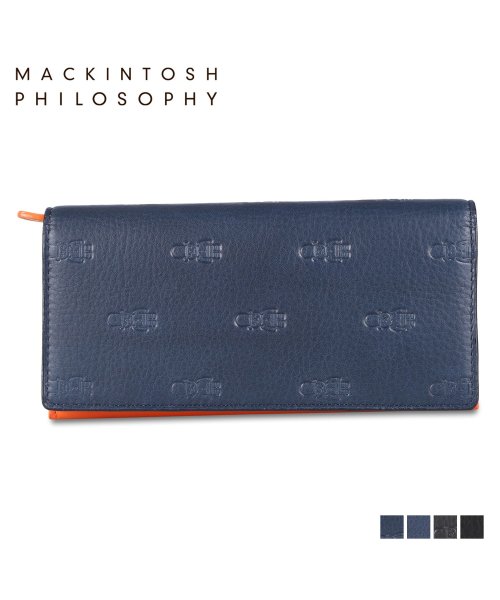 マッキントッシュ フィロソフィー MACKINTOSH PHILOSOPHY 長財布 メンズ 本革 LONG WALLET ブラック ネイビー 黒 MAP－31 マッキントッシュ フィロソフィー PHILOSOPHY LONG WALLET