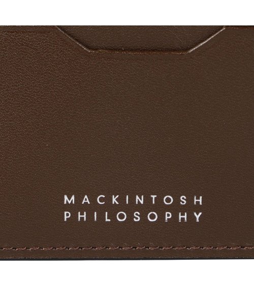 MACKINTOSH PHILOSOPHY(マッキントッシュ フィロソフィー)/マッキントッシュ フィロソフィー MACKINTOSH PHILOSOPHY 財布 二つ折り メンズ 本革 ローワン FOLDED WALLET ブラック ネイ/img09