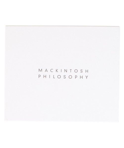 MACKINTOSH PHILOSOPHY(マッキントッシュ フィロソフィー)/マッキントッシュ フィロソフィー MACKINTOSH PHILOSOPHY 財布 二つ折り メンズ 本革 ローワン FOLDED WALLET ブラック ネイ/img12